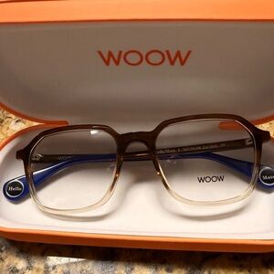 WOOW Eyeglasses HELLO MATE 1 2205 Walnut Gradient 53mm